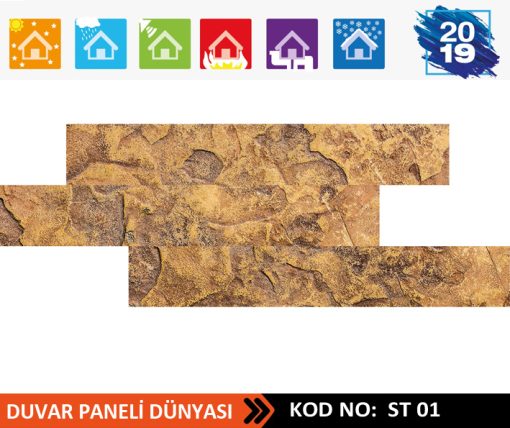 Stikwall Taş Strafor Duvar Paneli ST-01