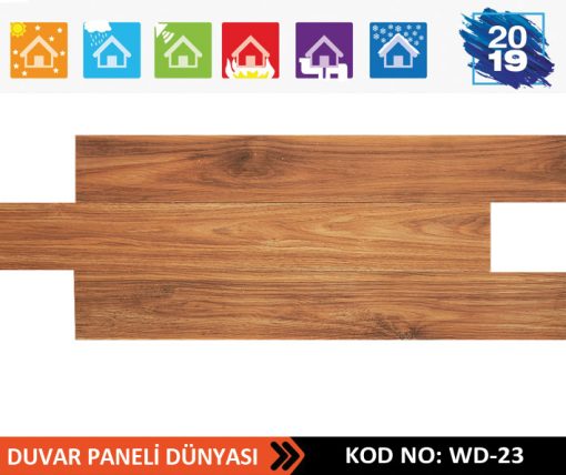 Ahşap Strafor Duvar Paneli WD-23